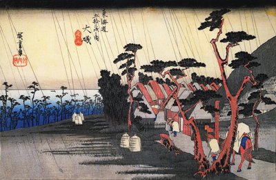Tokaido-53tugi Oiso by Utagawa Hiroshige